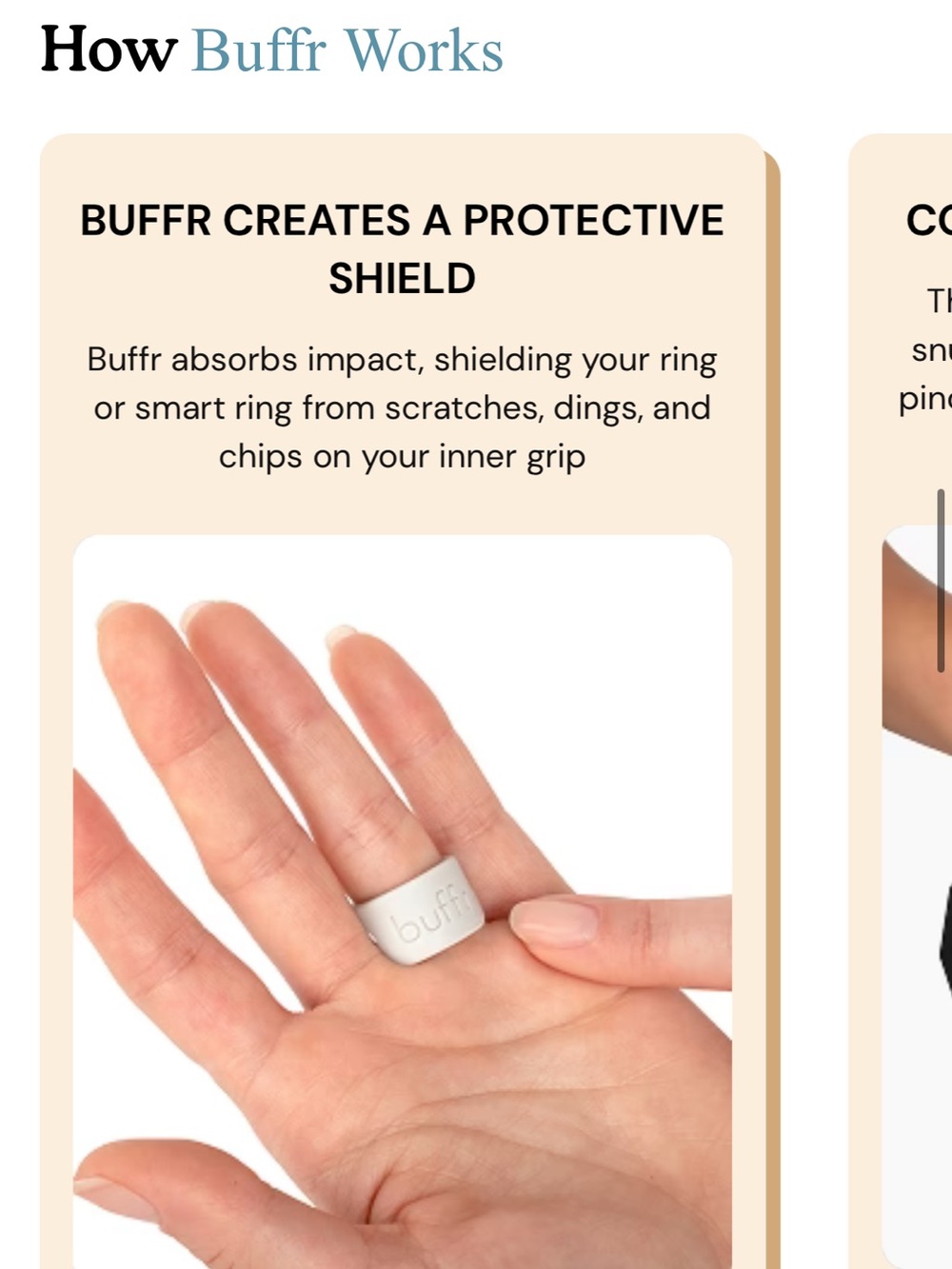 Buffr Silicone Ring Protector - Picture 3 of 5